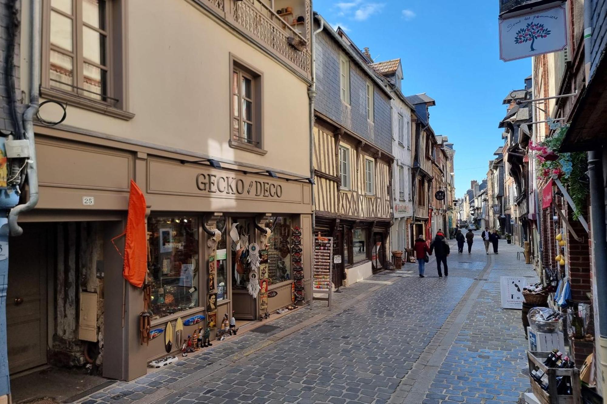 La Vague - Breath Of Freshness In Center Of Honfleur - Free Parking 550M Apartment Exterior foto